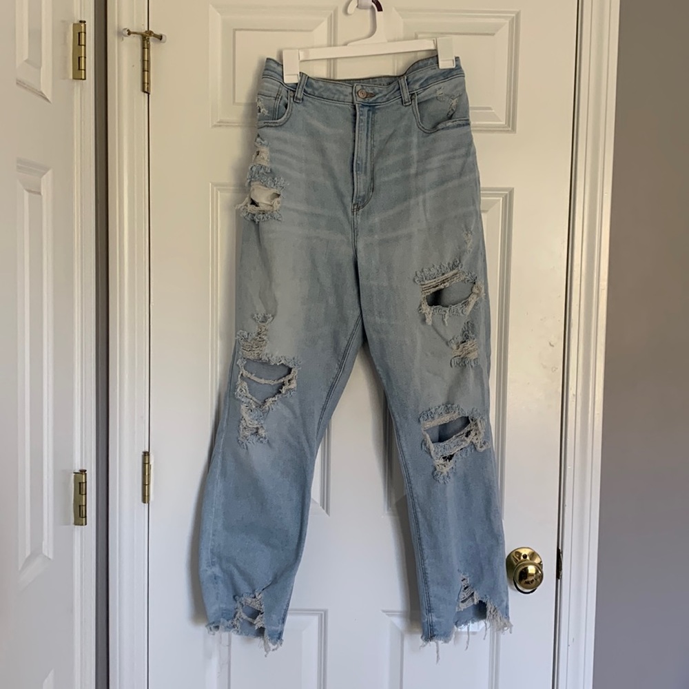 American Eagle Highest rise mom jeans